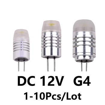  1-10BUC DC/AC 12V LED MINI G4 COB lumini auto 2W 3W Randament Ridicat de Lumină Strobe Gratuit Pentru Candelabru de Cristal Bucătărie Studiu de Toaletă