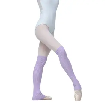  1 Pereche Elegante Fete si Femei Kniting Încălzit de Picior de Iarnă Tricot Croșetat de Moda Lady Legging Picior mai Cald Șosete de Balet LG001-1