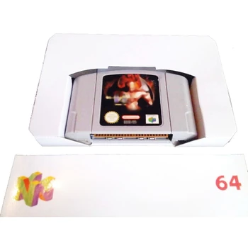  10 Buc Interioară Inlay Introduce Tăvi pentru PAL NTSC Pentru N64 CIB Cartuș Joc