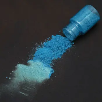  10 Culori De Albastru De Mare Pudră De Mică Perla Pigment Rășină Epoxidică Colorant Cosmetic Clasa