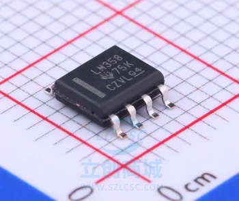  10 pces lm358dr lm358d lm358 LM358P DIP-8 pos-8 smd de novo e original ic chipset