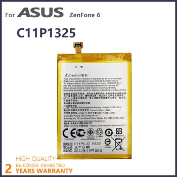  100% Original 3330mAh C11P1325 Telefon Bateriei Pentru ASUS ZenFone 6 A600CG T00G A601CG Bateriile Litiu-Polimer+Numărul de Urmărire