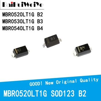  100BUC/Lot MBR0520LT1G B2 MBR0530LT1G B3 MBR0540LT1G B4 SOD123 1206 Diode Schottky SMD Nou de Bună Calitate Chipset