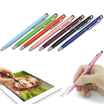  10buc/Lot 2 In1 Touch Screen Stylus Pix Pen Pentru iPad iPhone Samsung Comprimat