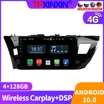  128G Android 10 Pentru Toyota Camry 2014 - 2015 Radio Auto Multimedia Video Recorder Player, Navigatie GPS, Accesorii Auto 2din DVD
