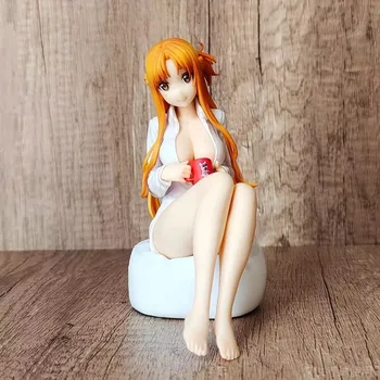  16CM Sabie de Arta On-line Alicization Războiul de lumea Interlopă Yuuki Asuna Rochie Camasa Figura PVC Acțiune Jucărie pentru Adulți Modelul de Colectare Papusa