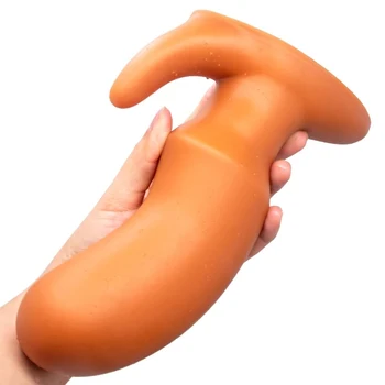  18 Imens Gay Anal Toy Silicon Mari Anal Plug Dop De Fund Masaj De Prostata Vaginale Anus Stimularea Dilatator Jucarii Sexuale Pentru Barbati Femei