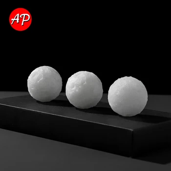  1buc Cristal Natural de marmură lunar model de Jad Alb Bile de Cristal pentru Mobilier Acasă decorare