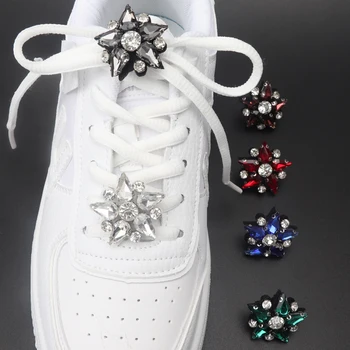  1buc Stele Colorate Pietre Pantofi Cataramă DIY Șireturile Decor Farmece Tendință Creatoare Diamante AF1AJ Pantofi de Panza Accesorii