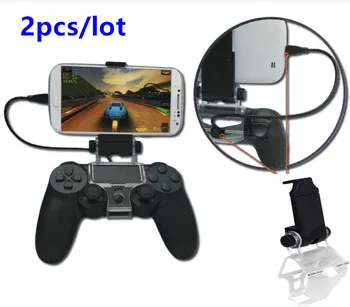  2 Seturi de Telefoane Inteligente Clip Clemă Stand pentru consola PlayStation 4/Slim/Pro Controller Dualshock 4 Titularul Joystick PS4 Muntele Cradle