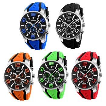  2018 Nouă Bărbați Ceasuri Cuarț Moda Sport Super Cool Bărbați Cuarț Ceas Digital, Data rezistent la apa Bărbați Ceasuri Relogio Masculino