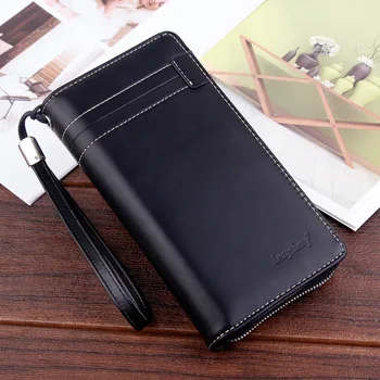  2020 om de moda card geanta business Barbati portofel lung portofel ambreiaj pentru bărbați vintage coin wallet cu telefonul sac cu fermoar portofel