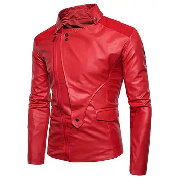  2021 brand toamna iarna jacheta barbati tendință de moda noua comerț exterior bărbați cu fermoar barbati Rever geaca de piele