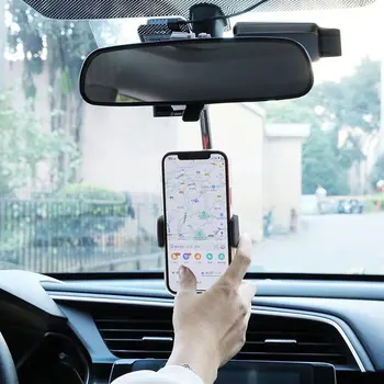  2021 Masina Noua Oglinda Retrovizoare de Montare Suport de Telefon Pentru iPhone 12 GPS Scaun Smartphone Telefon Auto Suport Suport Suport Reglabil
