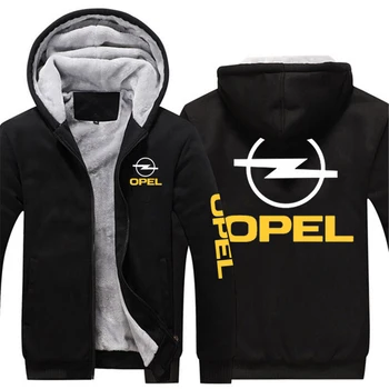  2022 OPEL Logo-ul de Primavara Toamna de înaltă calitate Personalizate Tricou Streetwear Îngroșa cu Gluga Hanorac Barbati cu Fermoar clasic, Jachete