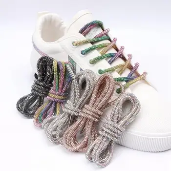  2022 Vânzare Fierbinte Diamant Strălucitor Șireturile Tendință de Moda Pantofi Farmecele pentru Sneaker de Lux All-meci Stras Șireturile de Calitate DIY