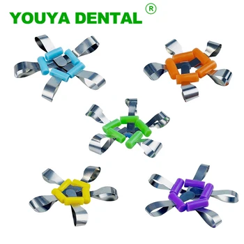  20buc Dentare Metalice Matrici Benzi de Fixare Formarea Foaie Ortodontic Sectionale Conturat Stomatologie Matrice de Material de Instrumente stomatologice