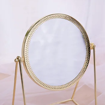  360 De Grade Rotire Oglindă De Machiaj Suport Rotativ Oglinda Cosmetica Portabil-O Parte Femeia Vanitatea Oglindă