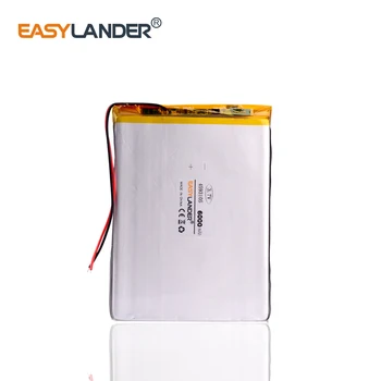  3pcs/Lot 3.7 V 4594105 6000mAh baterie Reîncărcabilă Li-Polimer Baterie Li-ion Pentru PAD DIY E-Book PSP DVD Power bank Tablet PC 4593105