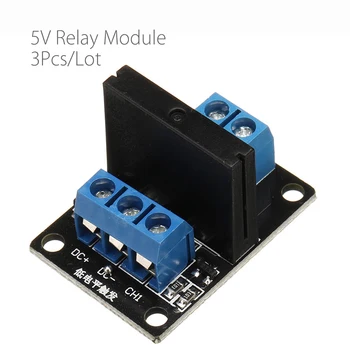  3pcs/Lot BESTEP 1 Canal 5V Nivel Scăzut Solid state Relay Module Cu Siguranță 250V2A Pentru Auduino