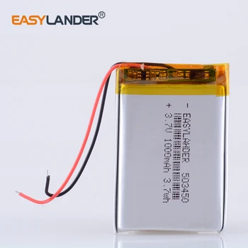  503450 3.7 V 1000mAh Lipo Inlocuire Baterie li-ion, Lipo Litiu Li-Po Polimer Baterie Reîncărcabilă Pentru pompat xduoo x2