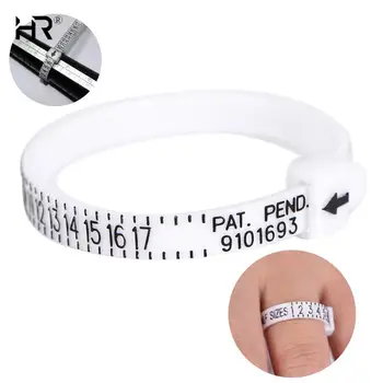  5Pcs NE Ring Sizer Măsură Degetul Indicator Pentru Inel de Nunta Trupa Autentic Tester Bijuterii Instrument