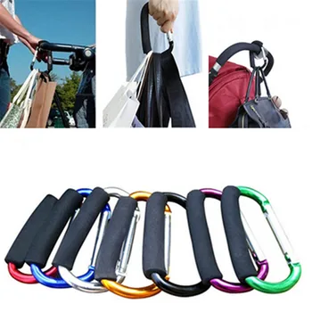  7 Culori Baby Stroller Hook Cărucior de cumpărături cârlig Accesorii Carucior Cârlige Cuier pentru Copii Masina de Transport Buggy