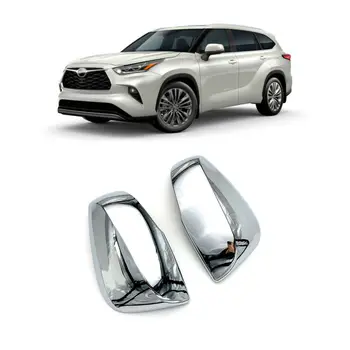  ABS Laterale Cromate Oglinzi Capac Ornamental Pentru 2020 Toyota Highlander 2020 2021