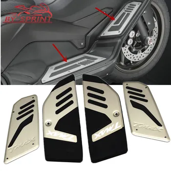  Accesorii motociclete Fata-Spate, Suport pentru picioare Pedala de Pasageri Scară Pașii CNC+POM Pentru Yamaha TMAX TMAX530 TMAX560 TECH-MAX