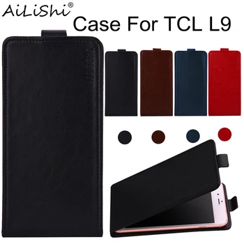  AiLiShi Caz Pentru TCL L9 Sus Și în Jos Flip PU Piele Caz L9 TCL Exclusive 100% de Telefon Capacul de Protecție Piele+Urmărire