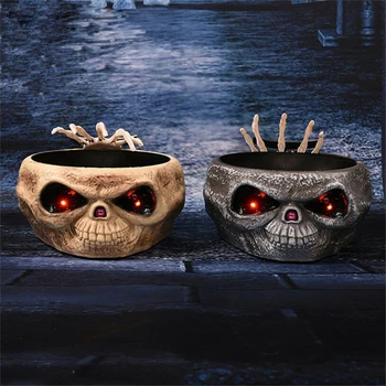  Amuzant Franc Bomboane de Fructe Cap de Craniu Castron Atmosfera de Halloween Decoratiuni Sărituri Schelet Mână elemente de Recuzită pentru Bara de Partid și KTV