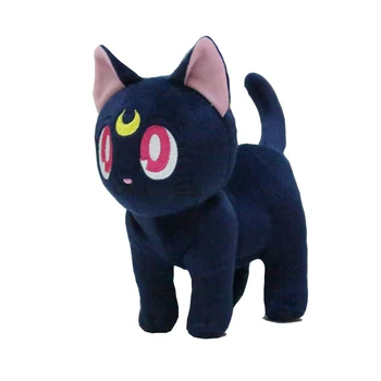  Anime drăguț de Pluș Luna Pisică Jucărie de Pluș Drăguț Animale de Pluș Jucărie Moale 20cm Copii Fete Jucarii pentru Copii de Craciun Cadou de Ziua de nastere