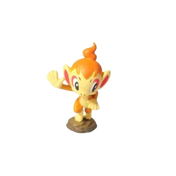  Anime Pokemon Monstru de Buzunar Elf Papusa Figura Chimchar Războiul de Șah din PVC de Colectare Ornamente Model de Jucărie Cadouri pentru Copii