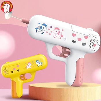  Armă de bomboane de Zahăr candel de băț Arma Dulce Jucarii pentru Fete Pentru Copii Adult Mini Candy Masina de Stocare Pretinde a Juca Jucărie Cadou de Ziua Tatălui
