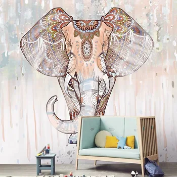  Bacal Animale 3D Murală Tapet Personalizat Art Elefanți Non-Țesături, pictură Murală Nouă Fotografie Tapet Decor Acasă