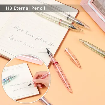  Cadouri Nu Murdar Rechizite Erasable HB Veșnică Creion Inkless Pen Acrilice Codiaeum Toc Nelimitat Scris