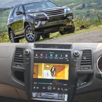  Carplay Tesla Ecran Android 9.0 Player Pentru Toyota Fortuner Hilux 2008 2009 2010 2011 2012-2015 GPS Navi Radio Stereo Unitatea de Cap