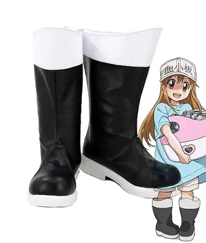  Celulele de la locul de Muncă! Anime Numărului De Trombocite Cosplay Cizme Pantofi Personalizate Orice Dimensiune