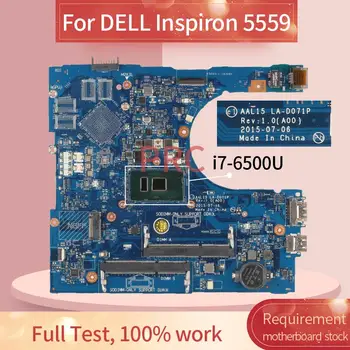  CN-086V8H 086V8H Pentru DELL Inspiron 5559 i7-6500U Notebook Placa de baza LA-D071P SR2EZ DDR3L Laptop placa de baza