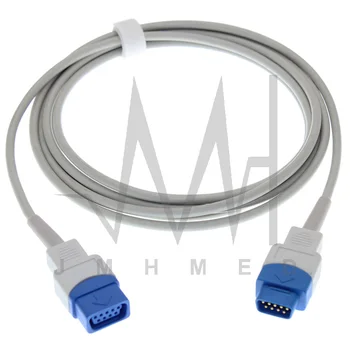  Compatibil cu Spo2 Senzor Adaptor/Cablu de Extensie de GE-Datex-Ohmeda Monitor pentru a Trusignal DB 9P Senzorului de Oxigen din Sange Linie de Trunchi
