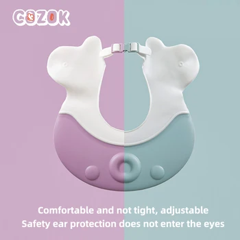  COZOK Sampon pentru Copii Capac Impermeabil Ochi de Protecție pentru Urechi Ajustabile Caracatiță Confortabil pentru Copii Baie Capac Livrările de Baie