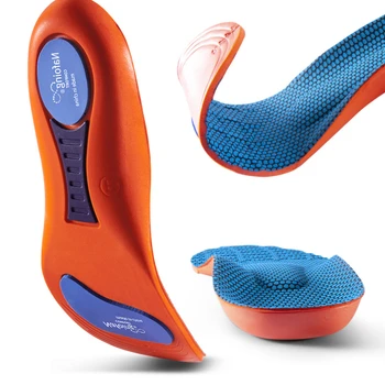 Cuttable Sport Branțuri pentru Pantofi Bărbați Femei Elastic Moale Absorbție de Șoc Respirabil Funcționare Tălpi de Picioare Semele Ortopedice