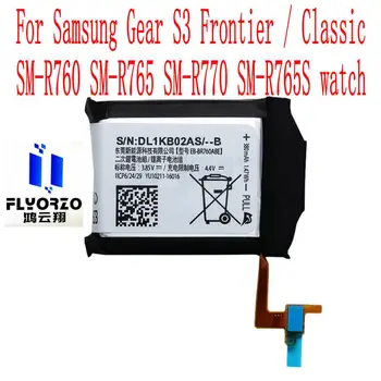  De înaltă Calitate 380mAh EB-BR760ABE Baterie Pentru Samsung Gear Gear S2 S3 Frontieră / Clasic SM-R760 SM-R765 SM-R770 SM-R765S ceas