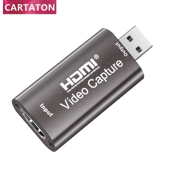  De înaltă Definiție 1080p 30fps USB2.0 HDMI Card de Captura Video de Înregistrare Direct la Calculator pentru Jocuri / Video Live Streaming