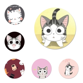  Desene animate Pisica Miau Insigna Brosa Accesorii Pentru Haine Rucsac Decor cadou