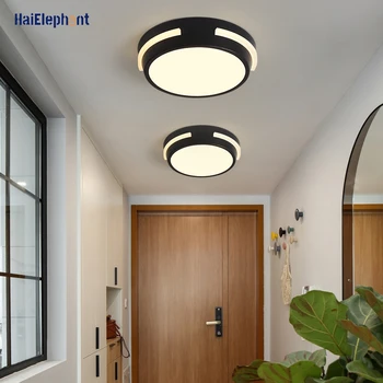  Design nou Culoar de Lumini cu LED-uri Moderne Candelabru de Iluminat Pentru Dormitor Studiu Coridor de Mansardă Montate pe Suprafață Home Deco Lămpi de Prindere