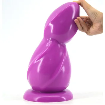  Dimensiune 29.5 cm*12cm Anal Plug Penis Crăciun Jucării Sexuale ButtPlug Mare Fund Masaj Vibrator Mare Pentru Cupluri Fetish Festivalul de Sex Produs