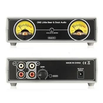  Dual Analog VU Metru Panoul DB Sunet Audio de Nivel Display Indicator pentru Mixer Amplificator cu Preamplificator