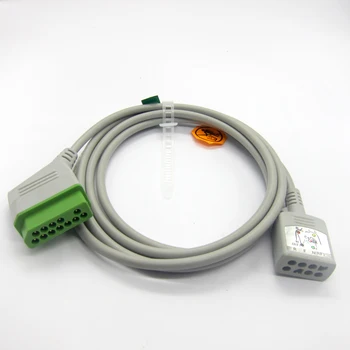  ECG 5-duce Portbagaj Cablu Pentru NIHON KOHDEN-3-5leads Monitor Pacient