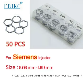  ERIKC E1023601 Piezo Combustibil Injector de Ajustare mașină de Spălat Shim B61 Precizie 0,005 mm Dimensiune 0.970-1.015 mm pentru Injectoare Siemens